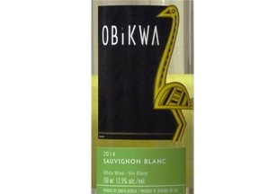 Obikwa Sauvignon Blanc 2014, Western Cape, South Africa