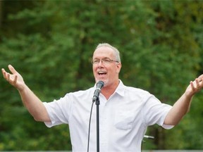 Opposition leader John Horgan put the Lelu Island site on the party’s hit list late last year, saying it was regarded as a ‘bad location even (by) those that are enthusiastic about LNG.’