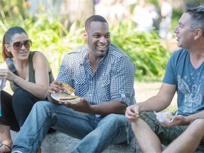 People move to the suburbs for houses with backayrds for the kids and neighbours who get together at block parties.