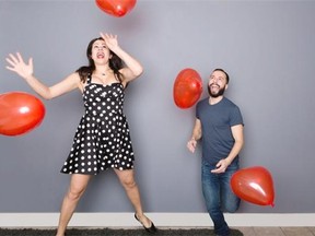 Dina Del Bucchia and Daniel Zomparelli are the authors of Rom Com, a raucous new book of romantic comedy-inspired poetry.