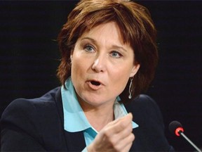 Premier Christy Clark is participating in a Remembrance Day ceremony at Royal Lepage Place in West Kelowna, B.C..