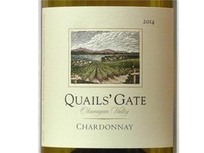 Quails’ Gate Chardonnay 2014, Okanagan Valley