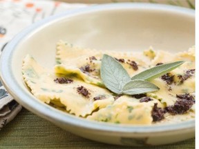 Randy Shore's version of Mario Batali´s Goat Cheese Ravioli, from Molto Italiano. "Give yourself over to the process," write Shore.