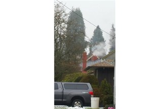 Residential use of wood stoves in Courtenay is clogging the air with smoke, reducing air quality.
