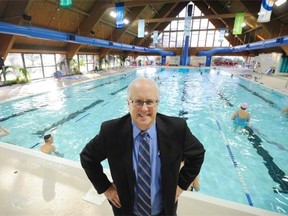 Richmond Mayor Malcolm Brodie is excited about plans to build a new Minoru swimming pool and aquatic centre, saying the pool is expected to be the “most-efficient” in North America. It will recover heat from the facility and provide it to the adult centre next door.