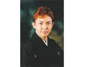 Sanpei Hayashiya is a rakugo performer from Japan. He and his family troupe will be performing Tuesday, Nov. 10 at Burnaby's Nikkei Centre. For Chuck Chiang story.