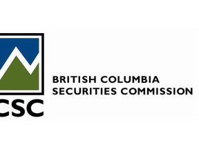 B.C. Securities Commission.