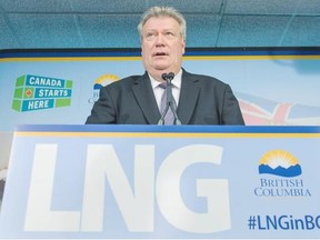 British Columbia's minister in charge of liquefied natural gas, Rich Coleman, is heading to Ottawa for talks on how the federal government's promised changes to environmental reviews will impact the province's plans for a multibillion dollar LNG industry.