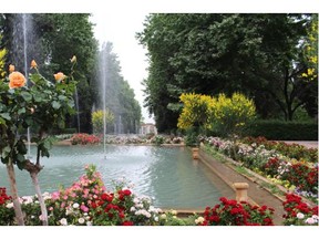 Shazdeh Garden, a 19th century governor’s garden near Mahan, Iran. Jill Cherry
