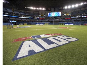 The Toronto Blue Jays are aiming to install a dirt infield at the Rogers Centre in time for the start of the 2016 season next April.