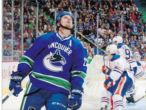 It's been that kind of a season so far for star winger Daniel Sedin and his Vancouver Canucks.