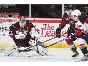Playing their third game in as many days, the Vancouver Giants dropped a 6-5 decision to the Prince George Cougars on Sunday afternoon at the Pacific Coliseum.