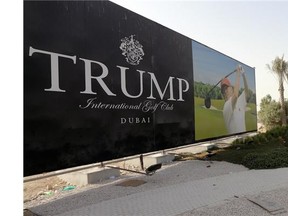 Donald Trump plays a round of golf after the opening of The Trump International Golf Links Course on July 10, 2012 in Balmedie, Scotland. Golf has a lot of things that Trump wants. And it is starting to look like golf has had just about enough of him.