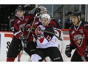 The Vancouver Giants lost their third game in a row, falling 3-1 to the visiting Prince George Cougars on Sunday afternoon at the Pacific Coliseum. The G-Men got their lone goal from Ty Ronning.