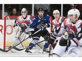 The Vancouver Giants lost 6-1 to the Victoria Royals on Saturday evening.