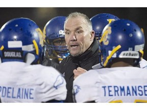 UBC Thunderbirds coach Blake Nill says his team showed "strength" in overcoming a coaching change and getting to the Vanier Cup. Last year's winners, the University of Montreal Carabins, face UBC Saturday in Quebec City.