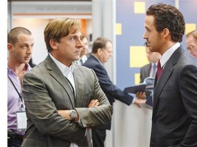 Steve Carell and Ryan Gosling star in The Big Short, a satiric film that looks at the last decade’s U.S. housing crisis.