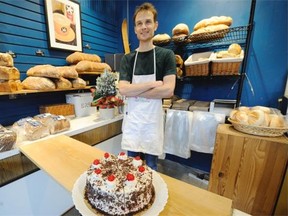 Sven Becker bought the Commercial Street bakery Andy’s German Bakehaus this summer. He is particularly proud of his German-style breads and cheesecakes and black forest cake.