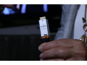 A cable that upconverts HD to 4k video