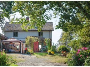 This 1860s Cowichan Valley cottage sits on a south-facing property laced with old brick pathways, many recycled from the original brickyard in Cowichan Station.