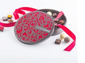 Thomas Haas Chocolates’ Keepsake Signature boxes sell for between $42 and $120.