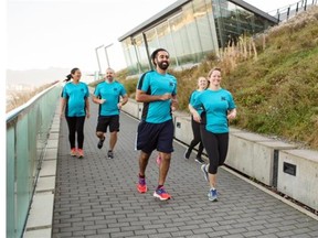 All those who register for the 10-kilometre Vancouver Sun Run on April 17, 2016, will receive an ultra light technical shirt from clothing company Alanic Apparel. Photo: Kate Williams