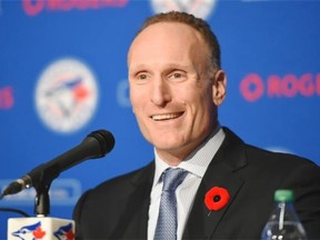 Toronto Blue Jays president Mark Shapiro has hired Mike Murov for the newly created position of baseball operations director. Dan Hamilton-USA TODAY.