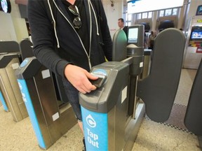 TransLink is urging people to remember to tap out with their Compass card at a closed gate, even while some gates remain open, to avoid being overcharged.
