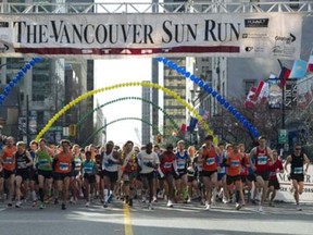 The Vancouver Sun Run.