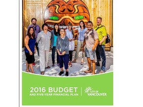 Vancouver City budget