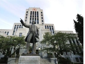 Vancouver City Hall. Of the city's mayor and 10 councillors, five incumbents have already declared they won't seek re-election, and city hall insiders are describing this as 'a once-in-a-generation election' because of the scale of change expected.