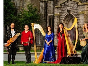 The Winter Harp ensemble makes its annual appearance in Vancouver Dec. 19 at St. St. Andrews-Wesley United Church. Photo courtesy of Brian Nopp.
