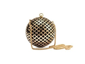 WRECKING BALL Yes, we know the difference between a cube and, well, a sphere, but a roundup of compact clutches wouldn’t be complete without this statement style. Cheap and cheerful: what’s not to love? H & M, hm.com  | $34.99