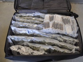 RCMP seized weed stash