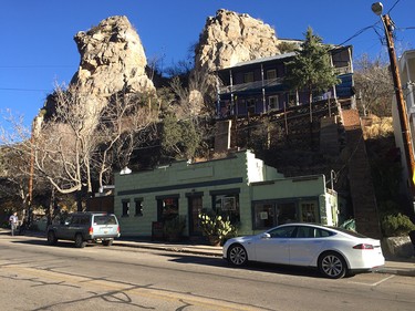 Ana's Seasonal Kitchen on a picture perfect morning in Bisbee.