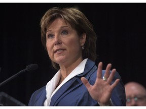 B.C. Premier Christy Clark touts LNG as a way to get Asian markets to switch away from coal.