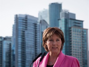 Premier Christy Clark announces that her government will bring in new rules in place to prevent so-called ‘shadow flipping.’ — The Canadian Press files