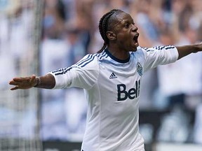 Speedster Darren Mattocks will be flying down the I-5 to join the Portland Timbers after four frustratingly inconsistent seasons with the Vancouver Whitecaps. (Darryl Dyck, Canadian Press)