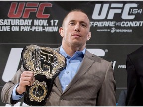 Georges St-Pierre has been on sabbatical since edging out Johny Hendricks in a hard-fought bout at UFC 167 on Nov. 16, 2013.