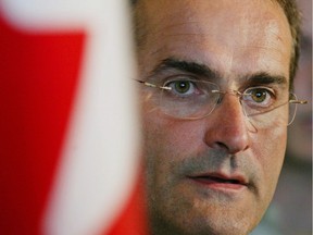 Federal Transport Minister Jean Lapierre fields questions after a speech in Halifax on Friday, August 5, 2005.Two news outlets that employed former federal Liberal cabinet minister Jean Lapierre as a political analyst are confirming he has been killed in a plane crash off eastern Quebec.