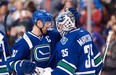 Captain Henrik Sedin (left) and goalie Jacob Markstrom are two of the four Vancouver Canucks players named to initial World Cup rosters for this summer's global hockey tournament. (Rich Lam, Getty Images files)