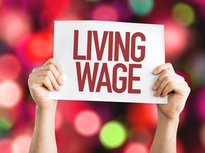 The B.C. Federation of Labour is campaigning for a substantial increase in the province's minimum wage.