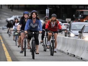 Cycling on busy roads leads to higher levels of toxicants in the bloodstream than cycling on side streets, according to a new study by researchers at UBC.