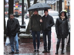 The weather forecast for Metro Vancouver today is all wet.