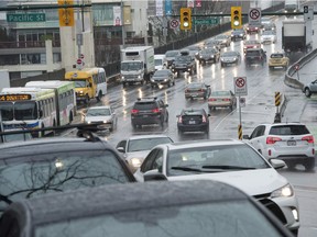 Renovation work on the busy Burrard Bridge is expected to last 18 months.