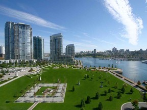 Concord’s George Wainborn Park at Yaletown.