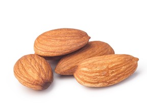 Almonds are a great snack the day before your big race.