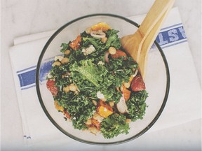 April 2016.  Kale Salad from The Love & Lemons Cookbook by Jeanine Donofrio.