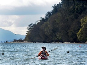 Vancouver Sun reporter Larry Pynn kayaked Metro Vancouver's coastline to study the terrain from the waterfront.