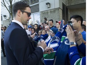 Dan Hamhuis is a fan favourite for his work on and off the ice with the Canucks.